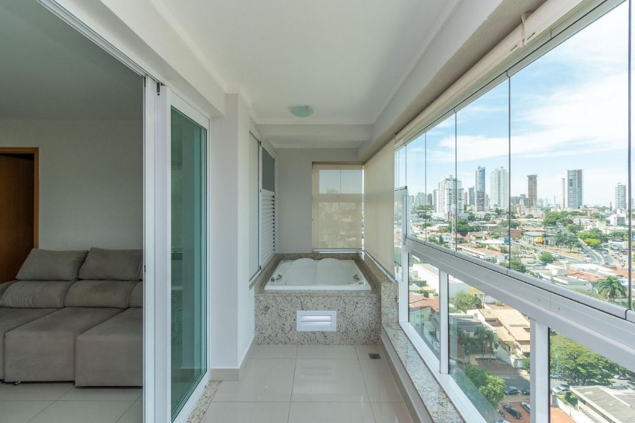 Apartamento De 1 Quarto Com Vista Para O Parque Vaca Brava E Com Jacuzzi No Setor Bueno - El1802 Goiânia Exteriér fotografie