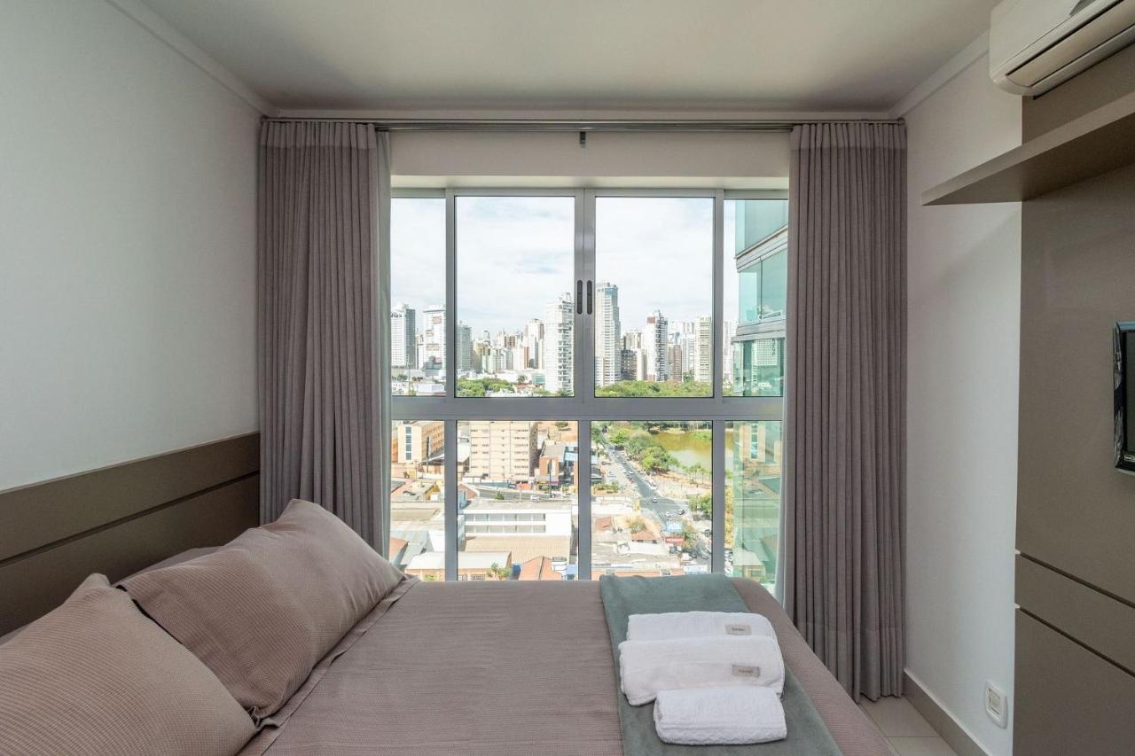 Apartamento De 1 Quarto Com Vista Para O Parque Vaca Brava E Com Jacuzzi No Setor Bueno - El1802 Goiânia Exteriér fotografie