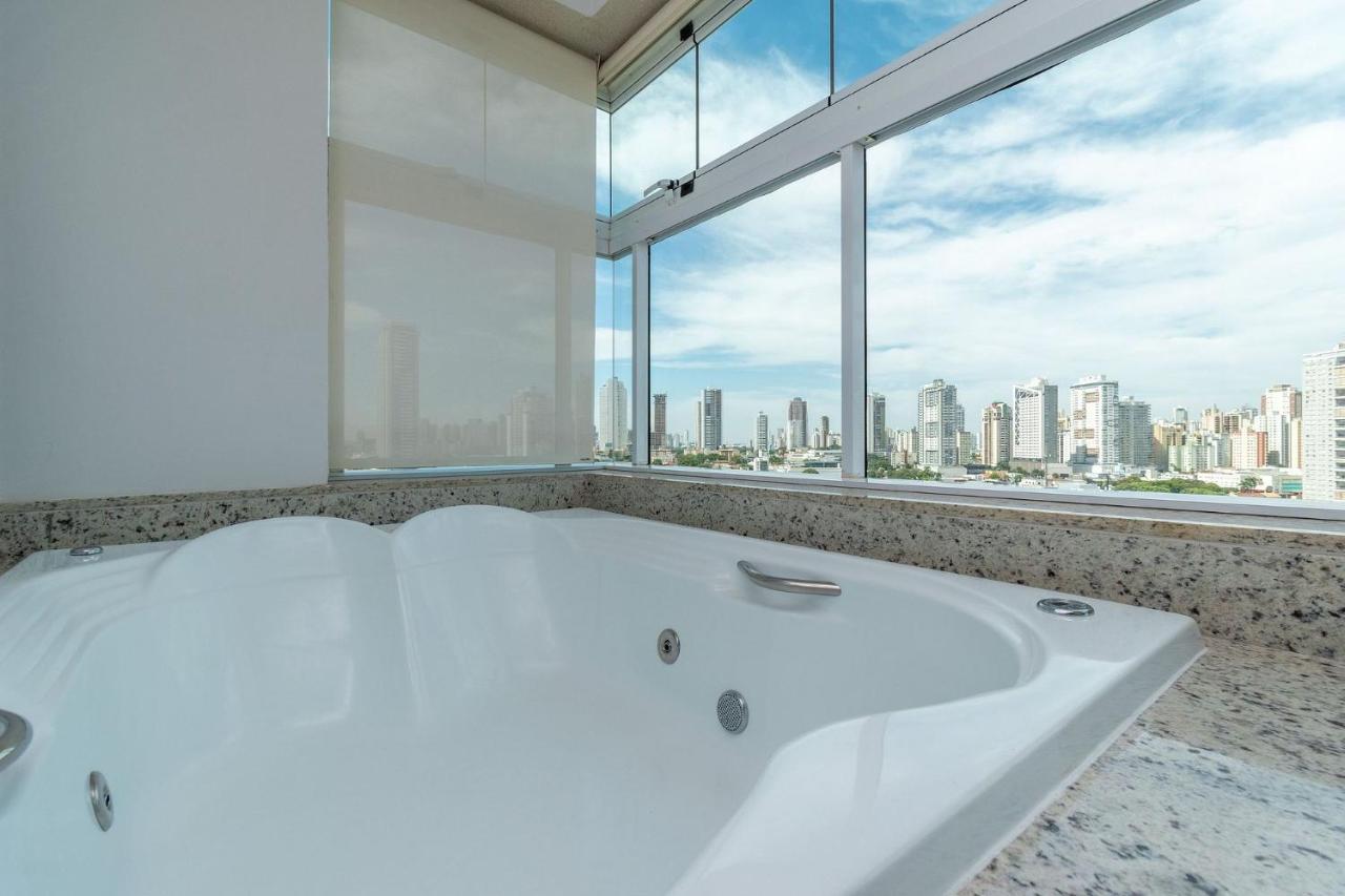 Apartamento De 1 Quarto Com Vista Para O Parque Vaca Brava E Com Jacuzzi No Setor Bueno - El1802 Goiânia Exteriér fotografie